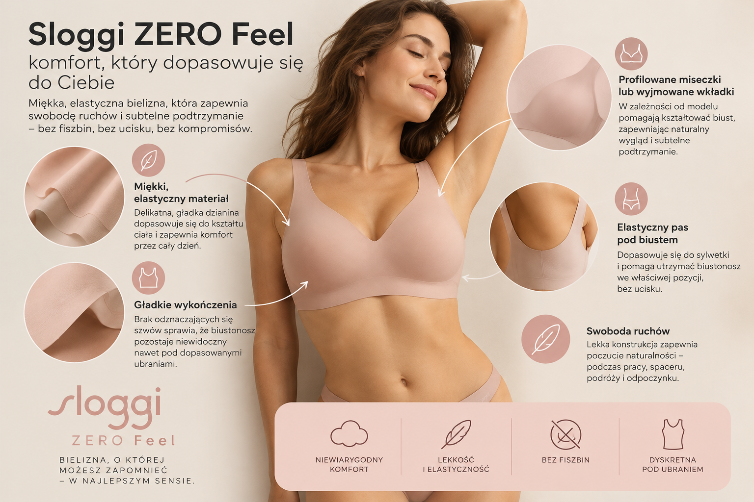 Sloggi ZERO Feel – komfort bez kompromisów
