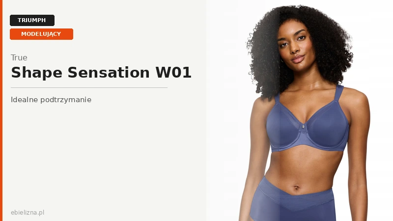 Biustonosz Triumph True Shape Sensation W01 kremowy – naturalne kształtowanie